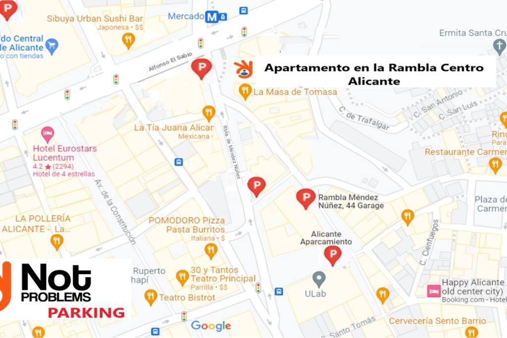 Apartamento Centro Rambla Alicante A Exteriér fotografie